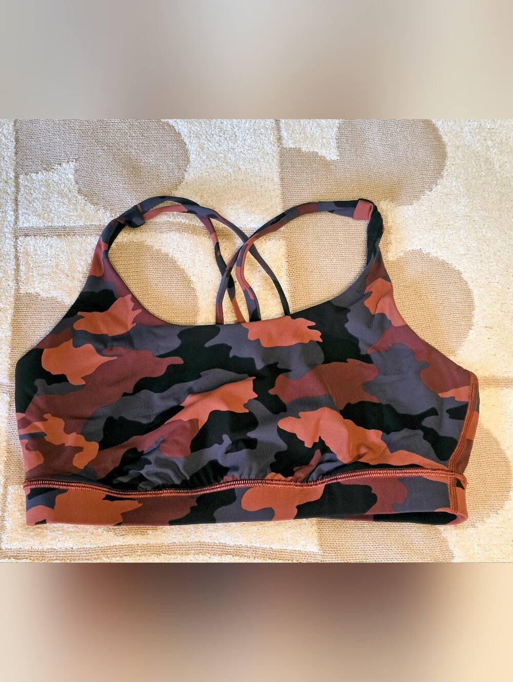 Lululemon Camo Sports Bra